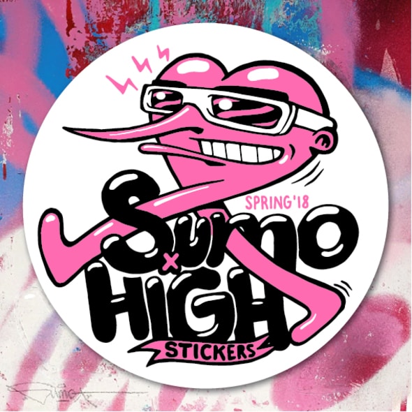  Stickers de printemps : Sumo
